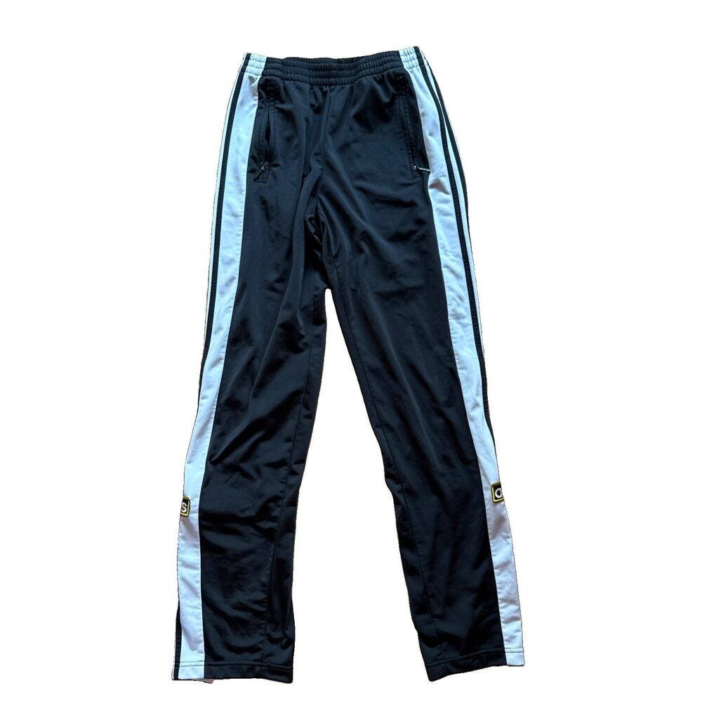Adidas Premium Mens M Breakaway Basketball Baggy Black Sweatpants